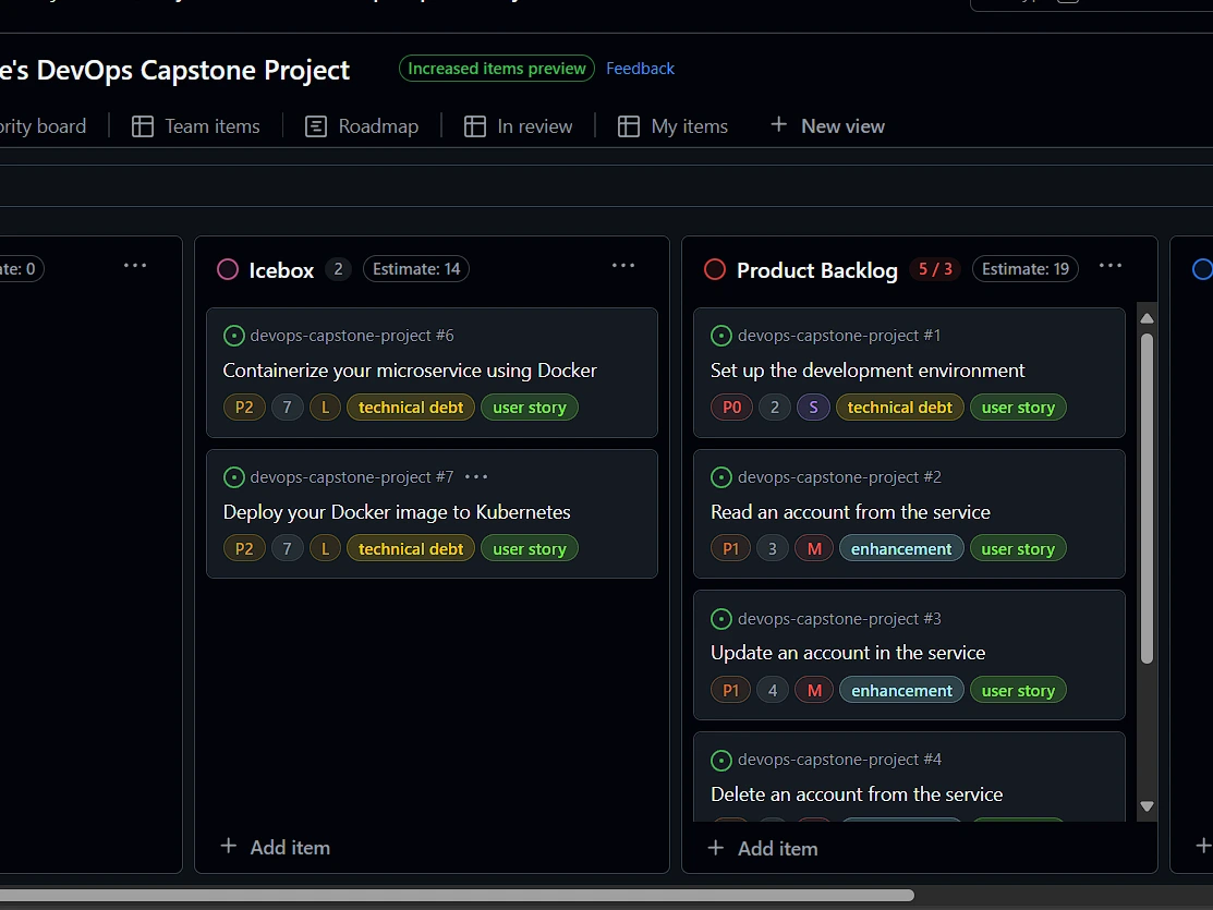 DevOps Project Screenshot