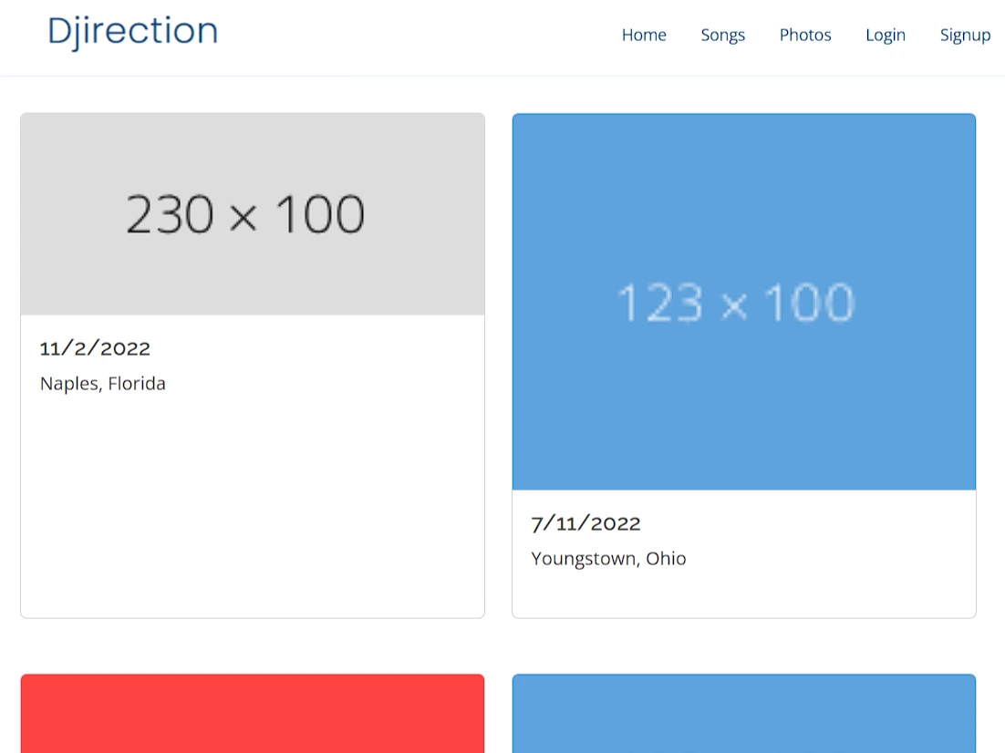 Pictures Project Screenshot