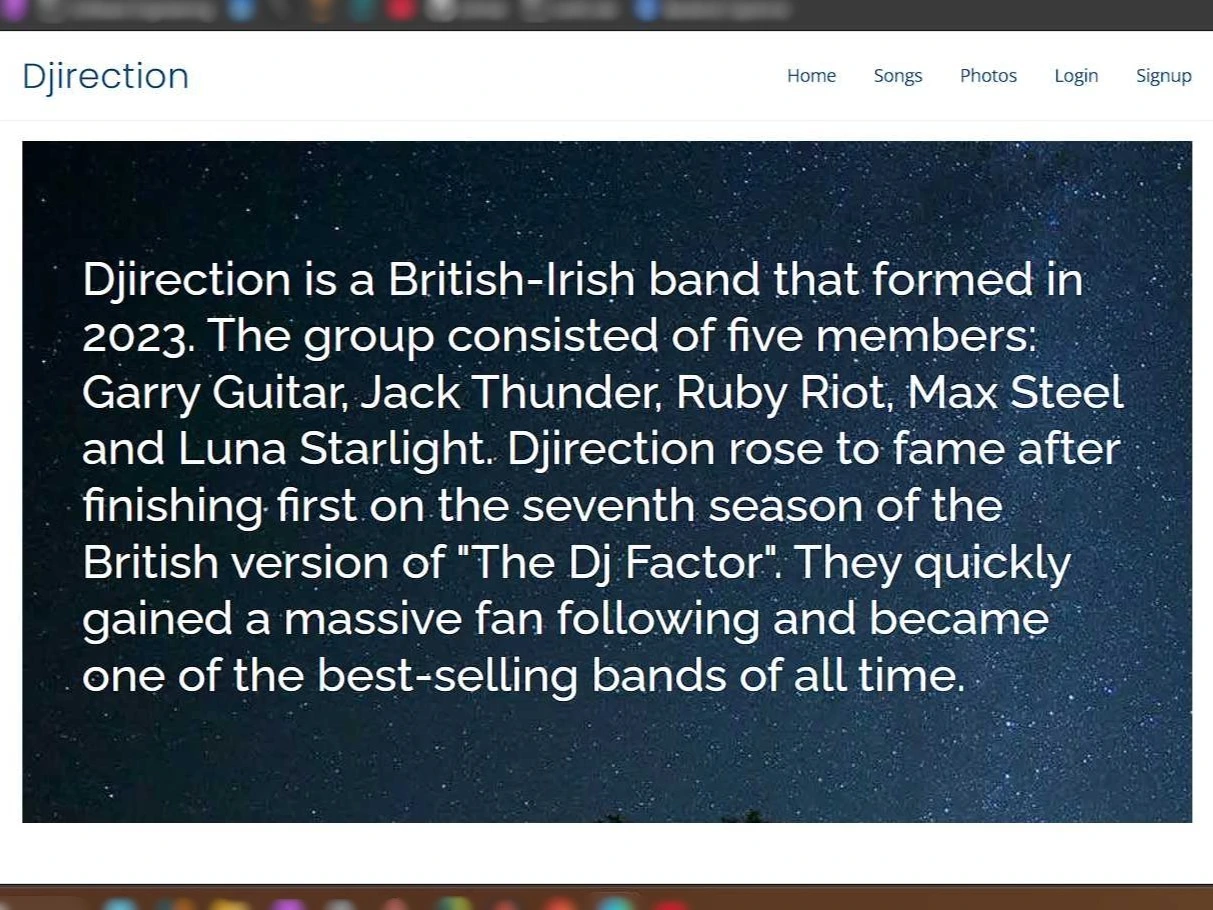 Backend Project Screenshot